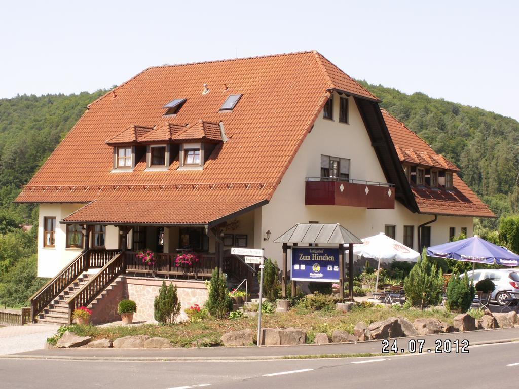 Hotel Landgasthof Zum Hirschen Hafenlohr Zewnętrze zdjęcie