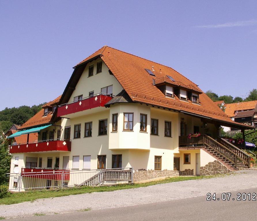 Hotel Landgasthof Zum Hirschen Hafenlohr Zewnętrze zdjęcie