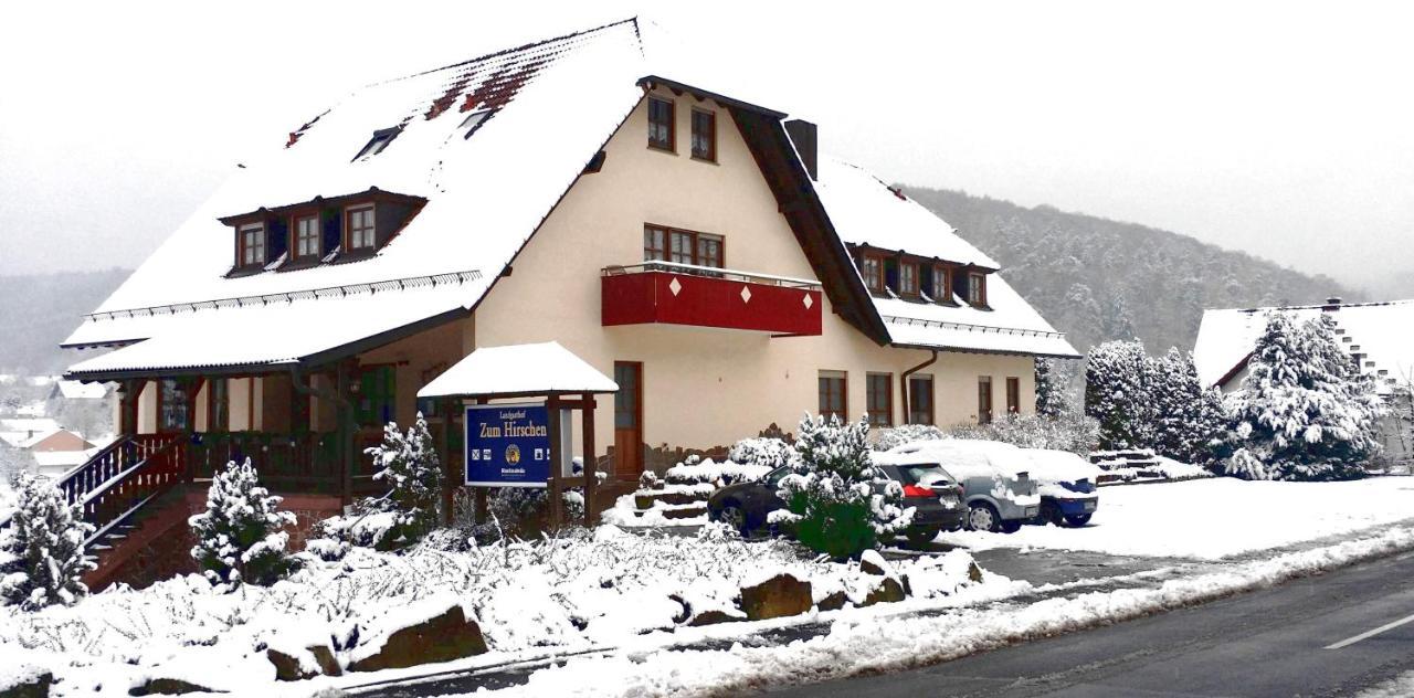 Hotel Landgasthof Zum Hirschen Hafenlohr Zewnętrze zdjęcie